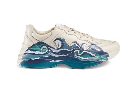 gucci rhyton sneaker wave|gucci rhyton sneakers worldwide.